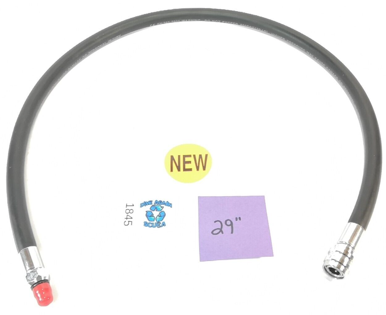 NEW Standard Scuba 29" BC BCD Power Inflator Low Pressure LP Hose 29in. 3/8"1