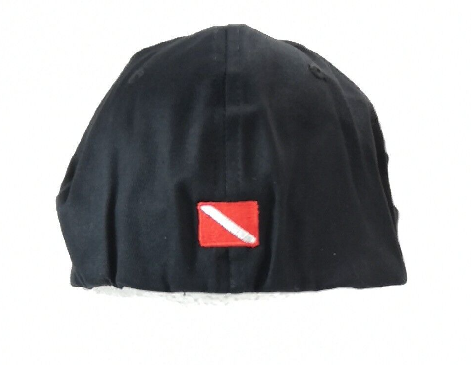 Scuba Dive Flag Embroidered Logo Hat, Baseball Cap, One Size Fits All, Fitted8