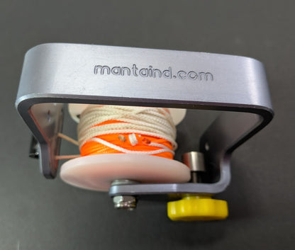 Manta Mini Cave Tec Wreck Scuba Diving Reel with 100' of #24 Braided Nylon Line9