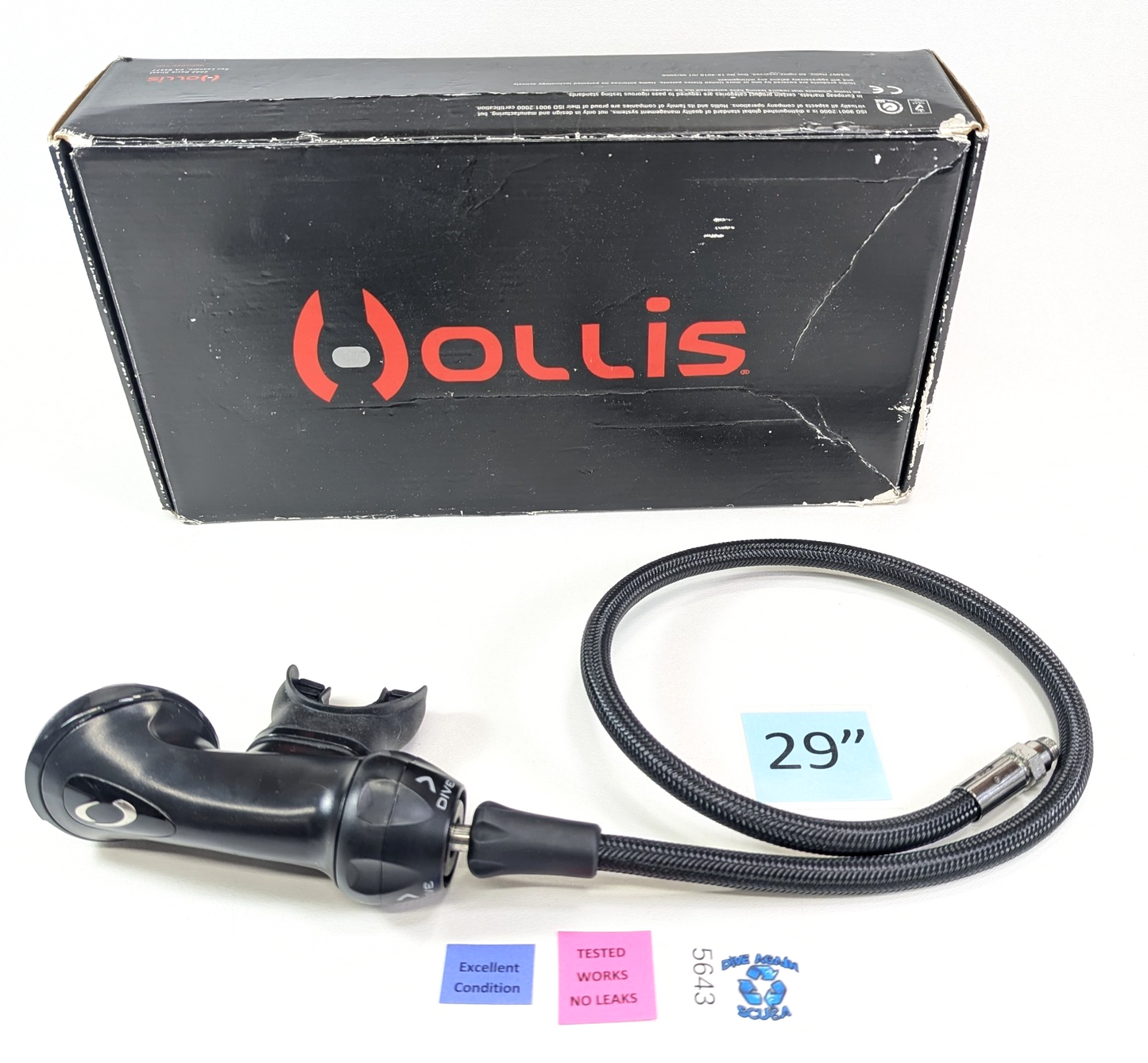 Oceanic Omega 3 Side Exhaust 2nd Stage Regulator Scuba Dive Swivel MaxFlex Hose0