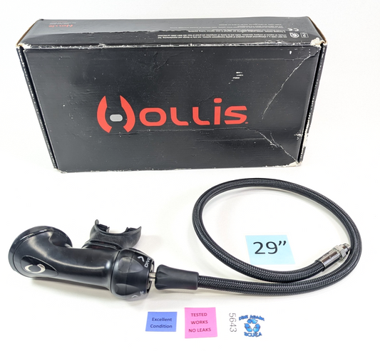 Oceanic Omega 3 Side Exhaust 2nd Stage Regulator Scuba Dive Swivel MaxFlex Hose0