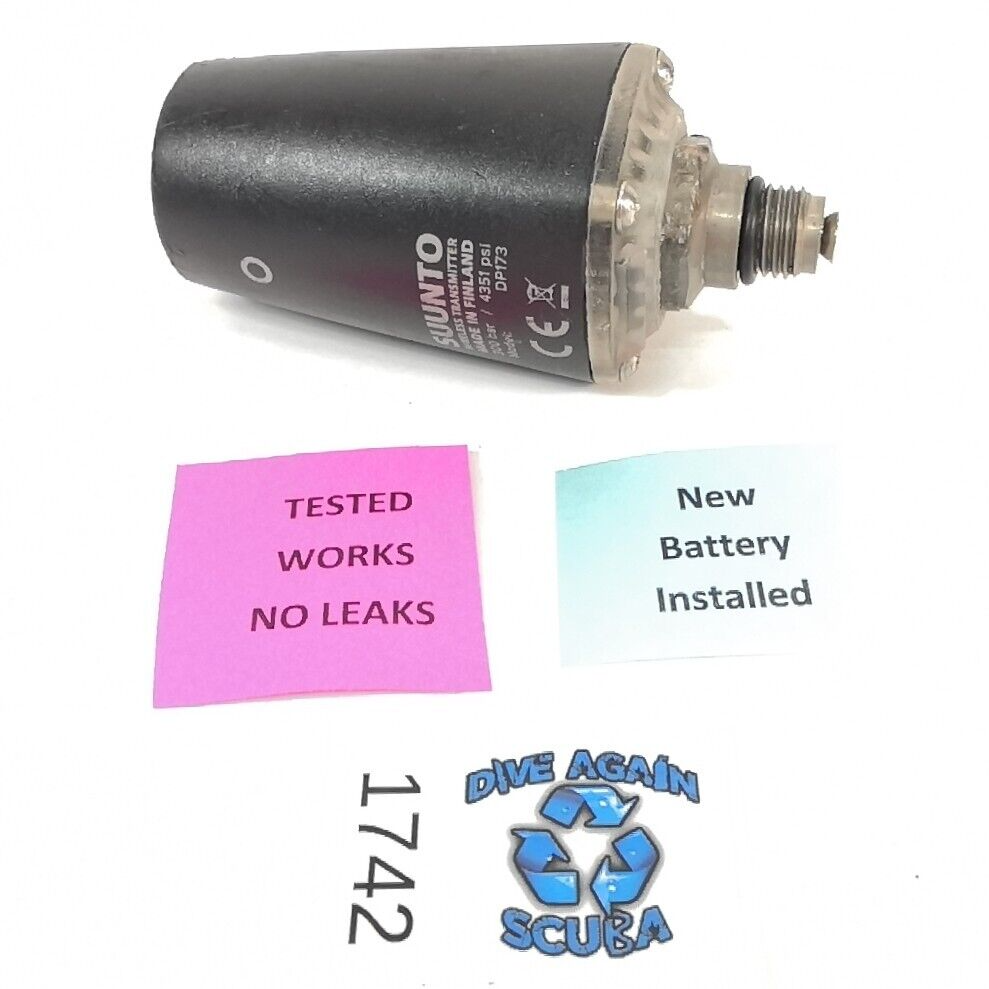 SUUNTO COMPUTER WIRELESS TANK PRESSURE TRANSMITTER Hoseless Scuba Dive1