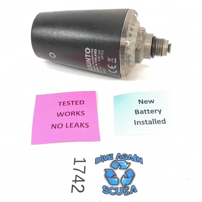 SUUNTO COMPUTER WIRELESS TANK PRESSURE TRANSMITTER Hoseless Scuba Dive1