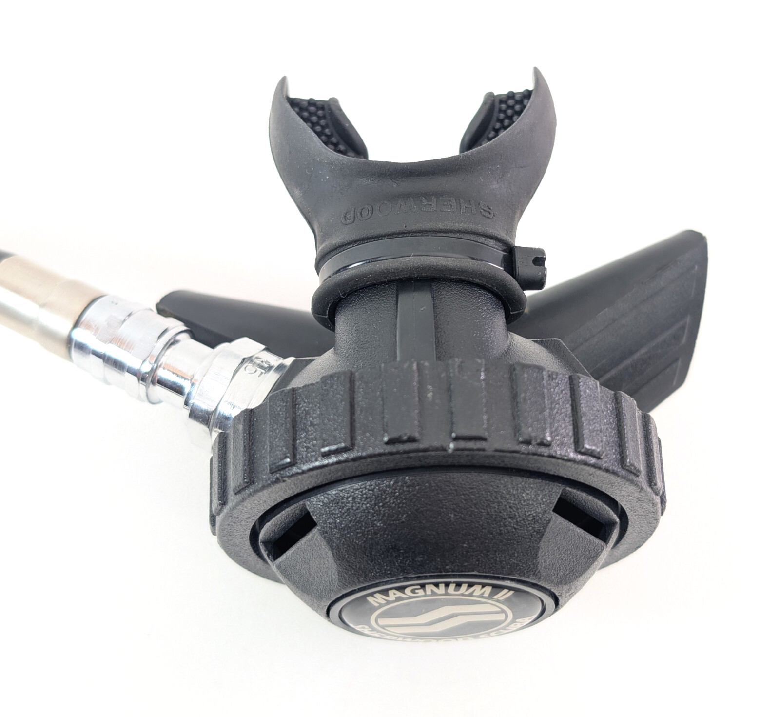 Sherwood Magnum II, 2 Scuba Dive Regulator Set Yoke, 1st, 2nd Stage & Inflator7