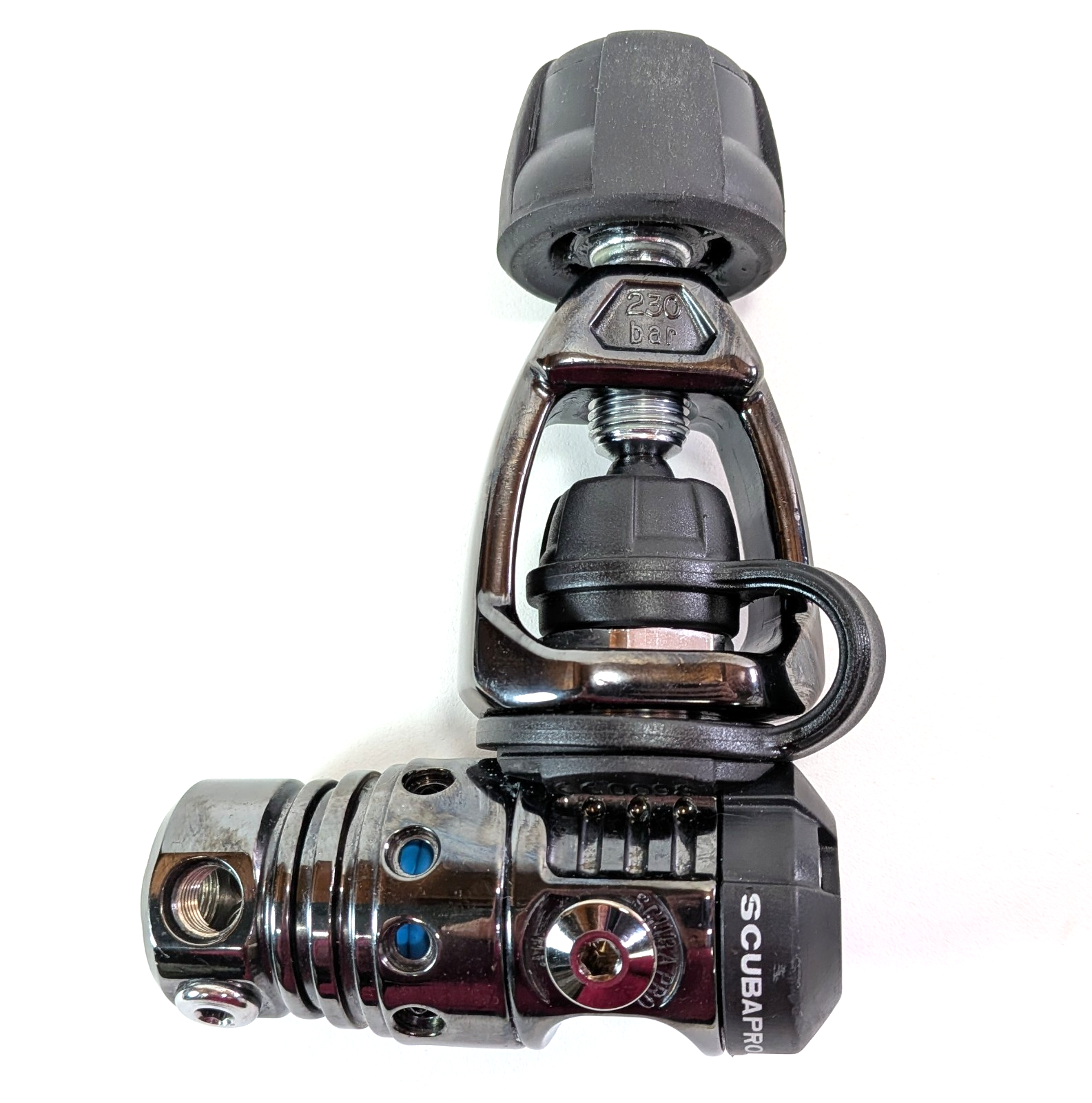 Scubapro MK25 EVO Carbon Black Yoke 1st First Stage Scuba Dive Regulator NICE++2