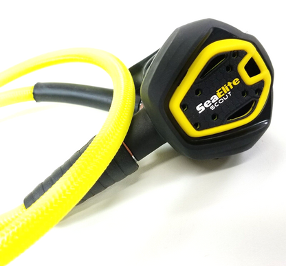 NEW Sea Elite Scout Compact Octo / Octopus 2nd Stage Regulator 40" Braided Hose7