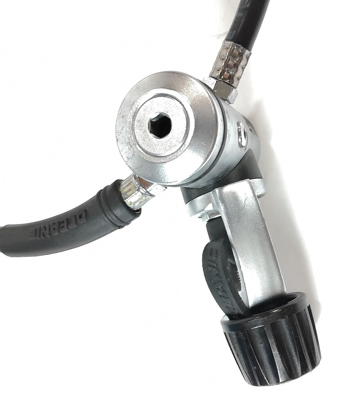 Oceanic Delta 2 Scuba Dive Regulator Set Yoke 1st Stage Adjustable Balanced 2nd6