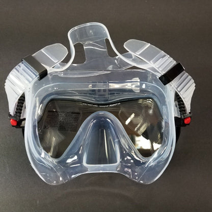 NEW Octomask Frameless Scuba Dive Mask GoPro Hero Camera Mount Black / Clear