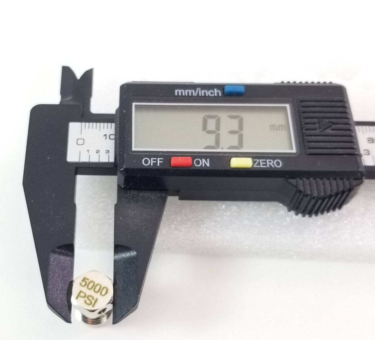 Blue Steel 3/8" Burst Disc Scuba Diving Tank Valve 5000 / 3000 psi Paintball K J4