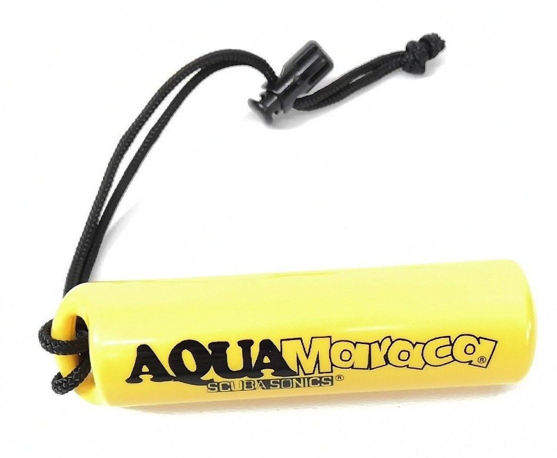 AquaMaraca Scuba Diving Underwater Noise Maker Signal Device Rattle Shaker