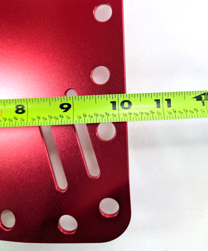 Aluminum Backplate Tech Scuba Dive Side Mount Doubles, Single Tank Adapter BCD10