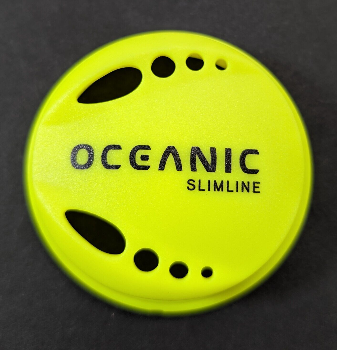 Genuine, OEM Oceanic Slimline Octo Diaphragm Purge Front Cover Scuba Dive Yellow0