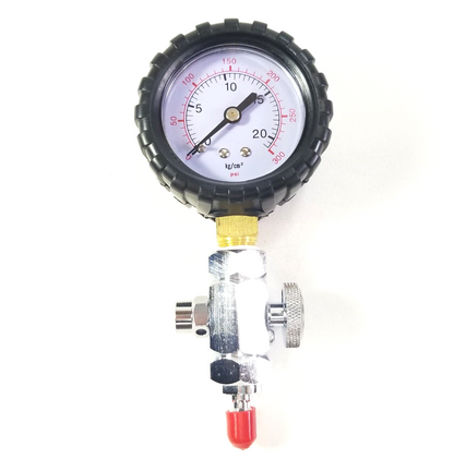 Intermediate Pressure Gauge Checker with Release Valve Scuba Dive Tank 300 PSI2