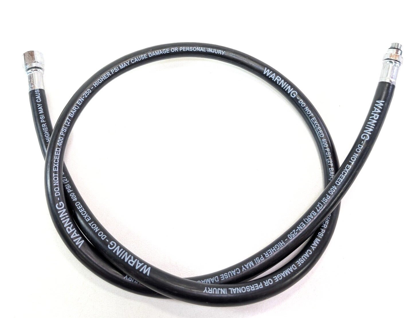 New 46" Regulator Hose w 3/8" Male Threads Scuba Dive Diving Low Pressure 48" 4'3