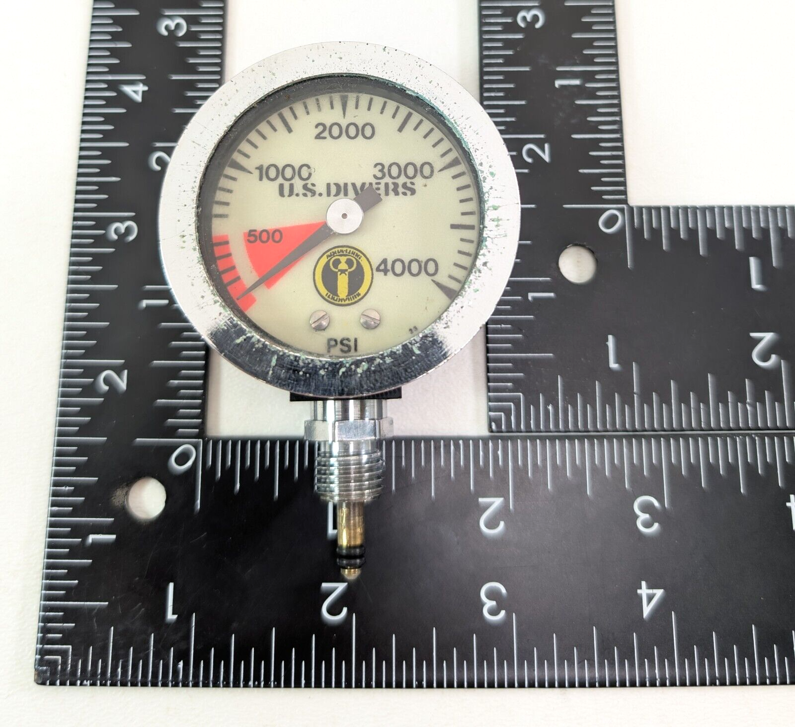 US Divers 4000 PSI SPG Submersible Pressure Gauge 2" Compact7