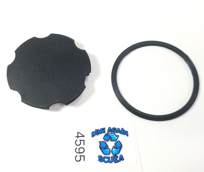 Aeris Atmos Pro Diaphragm Purge Cover Button 3D Printed 2nd Stage Regulator Scuba Dive