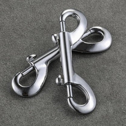 4" / 100mm Stainless Steel Durable Double Ended Clip Hook Bolt Snap Scuba Diving4