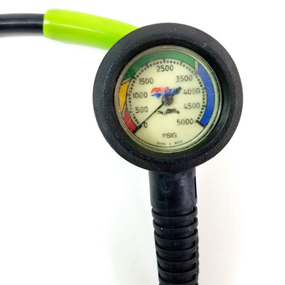 Scuba Dive 2 Gauge Console Farallon 300 ft Depth Gauge ProSub 5000 PSI SPG