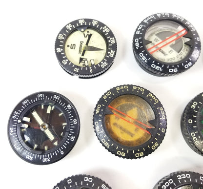 10X Compass Lot as-is Oceanic Submersible Puck Module Scuba Dive Sherwood, Aeris2