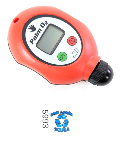 Analytical Industries Palm O2 Remote Handheld Oxygen / Nitrox Analyzer 0-100% O27