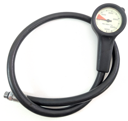 Pro Sports Compact 2" 5000 PSI SPG Pressure Gauge Scuba Dive Boot Console1