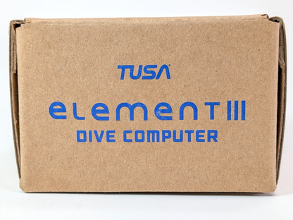 Tusa Element III Scuba Dive Computer Module Nitrox Compatible Backlit Display 313