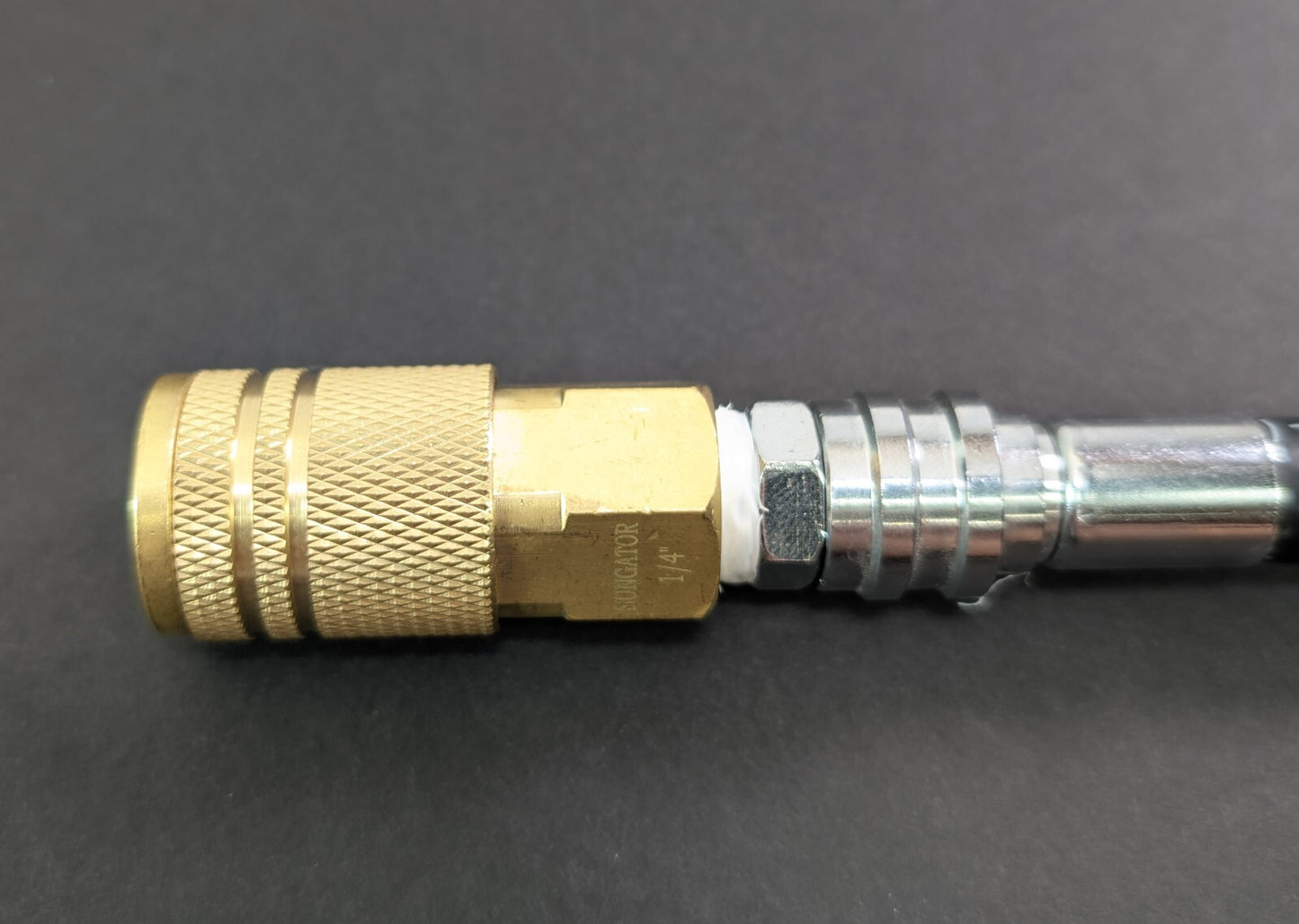 1/4" Quick Disconnect Coupler Scuba Dive Inflator Hose Adapter Air Tool Connect9