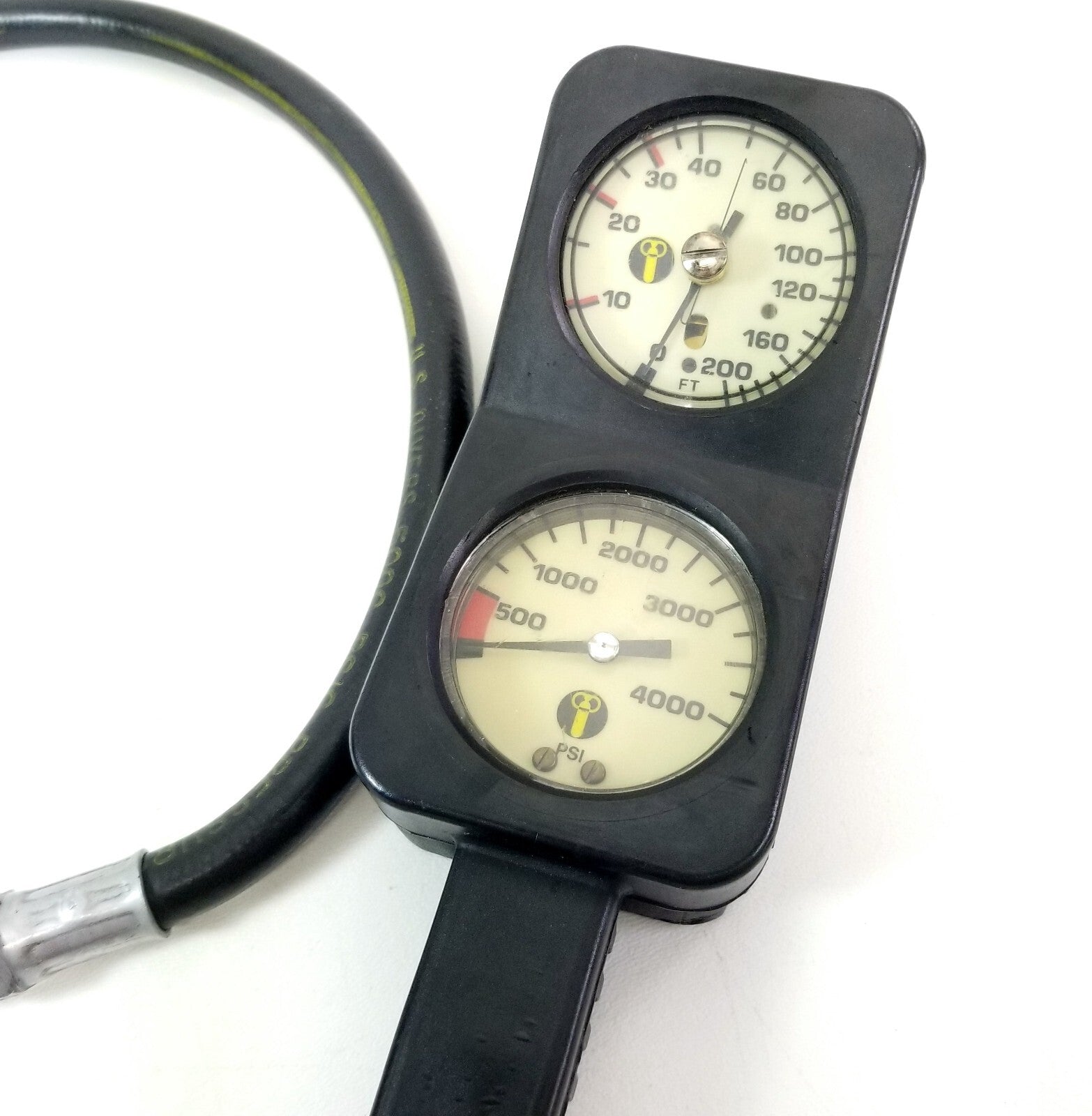 US Divers Pivot Scuba Navigator 2 or 3 Gauge Complete Console SPG, Depth1