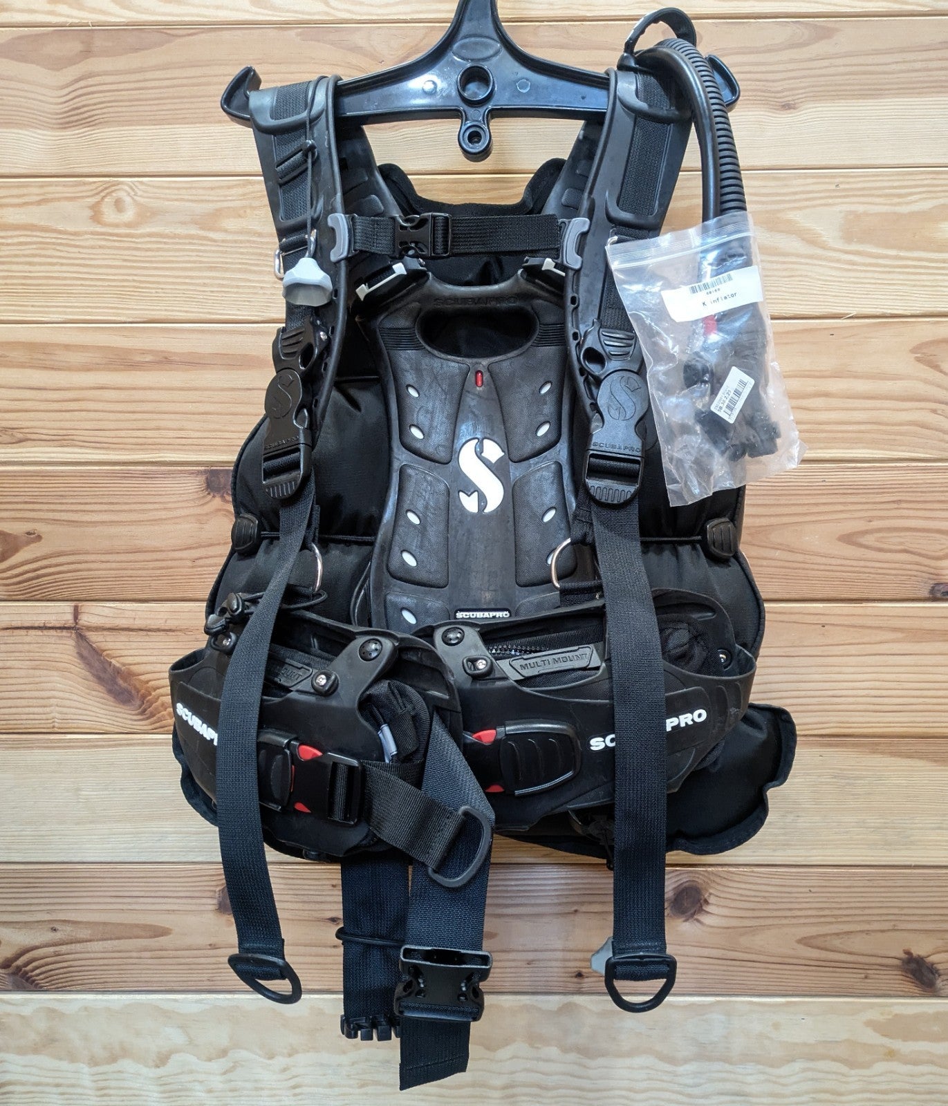 Scubapro Hydros Pro Scuba Dive BC BCD Size XL XXL Weight Integrated NEW Inflator12