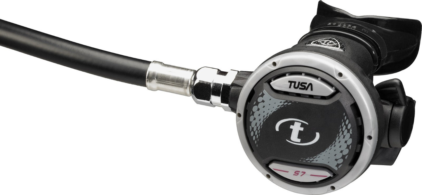 Tusa RS-1207E DIN Regulator Set Scuba Dive Piston 1st Stage R-1200, S-0007 2nd6