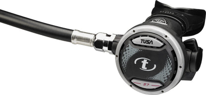 Tusa RS-1207E DIN Regulator Set Scuba Dive Piston 1st Stage R-1200, S-0007 2nd6