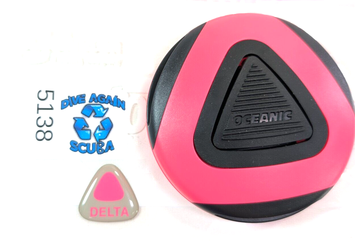Genuine Oceanic Delta 2 Diaphragm Purge Cover Front Button Color Kit Scuba Dive1