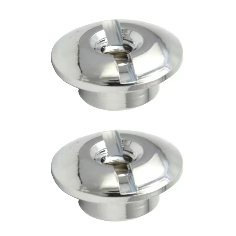 2x Scuba Dive Tank Valve Handwheel Nut Stainless Steel 3/16" - 24 Threads K J