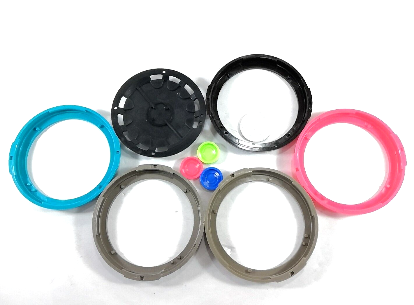 Apollo EX2000 Purge Diaphragm Front Cover Color Kit Scuba Dive Regulator Lot Set1