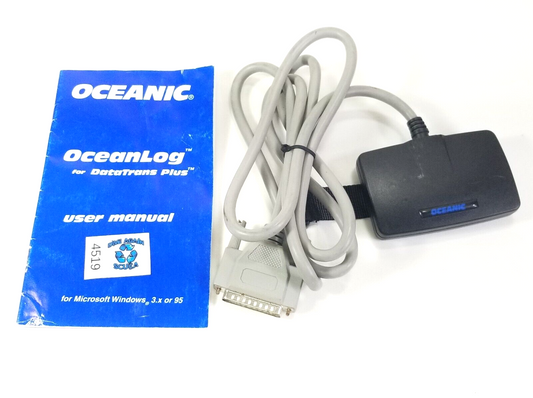Oceanic DataTrans Plus Data Download Interface Cable Scuba Dive OceanLog0