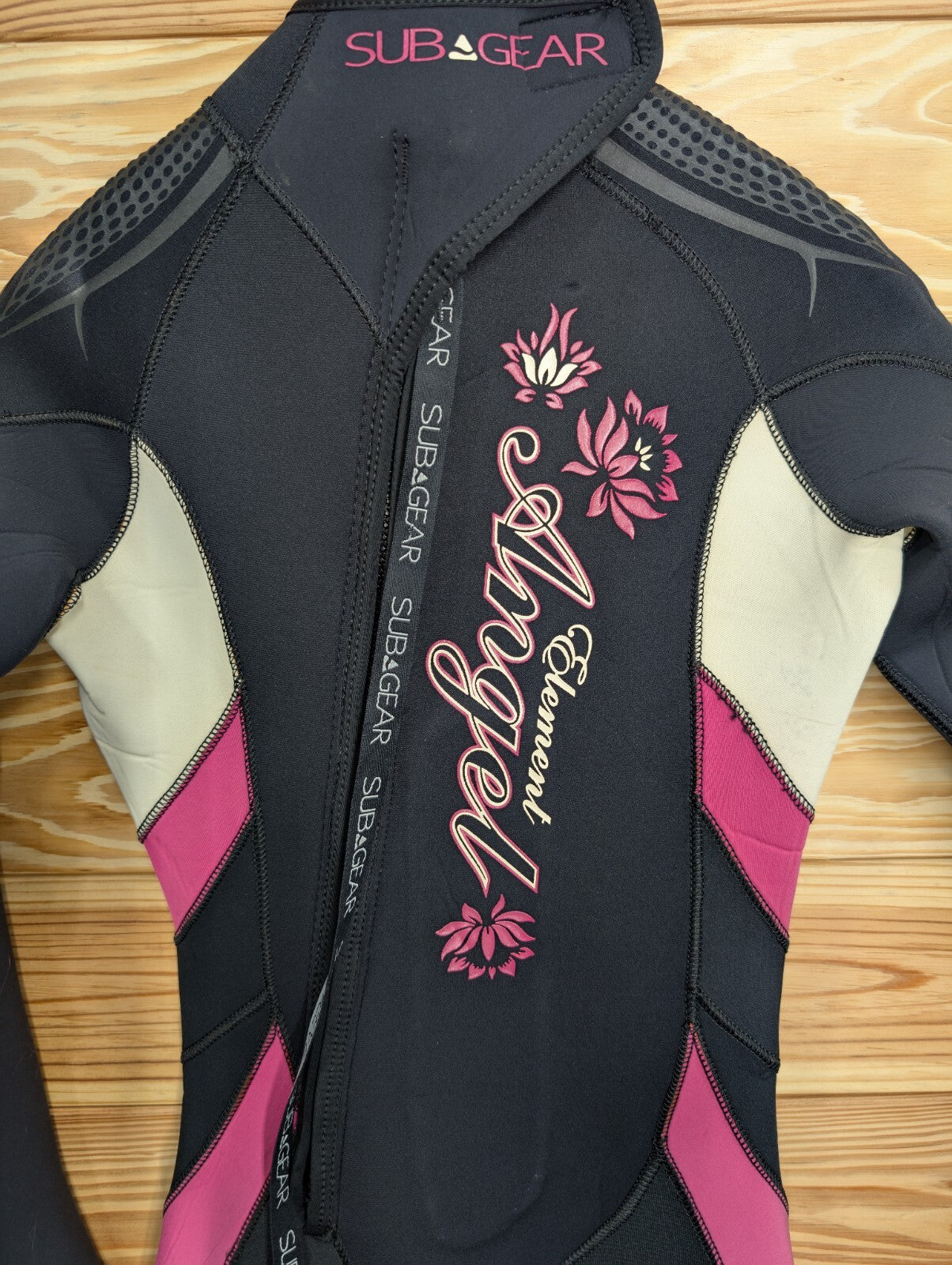 Sub Gear Women's 3mm Full Wetsuit Scuba, Dive, Surf Wet Suit Size Small, 38, 63