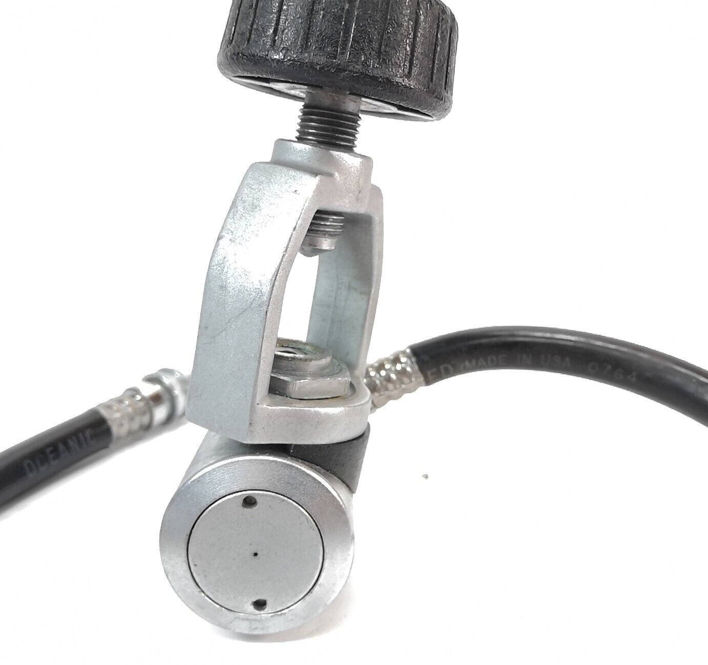 Oceanic Omega 1st First Stage Yoke Scuba Dive Diving Regulator + Inflator Hose4