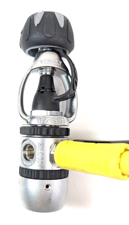 Cressi XS Compact AC2 Complete Regulator Set Yoke 1st, 2nd Stage, Octo EXCELLENT6