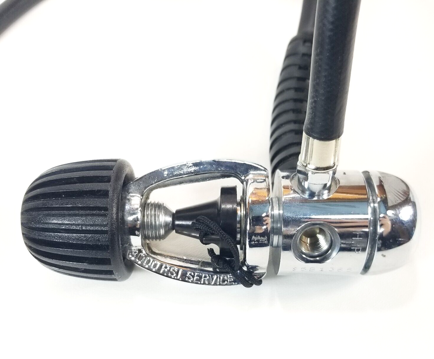 US Divers - Aqua Lung Conshelf SE2 1st & 2nd Stage Scuba Dive Regulator Set Yoke6