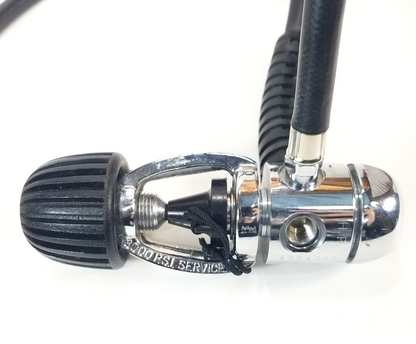 US Divers - Aqua Lung Conshelf SE2 1st & 2nd Stage Scuba Dive Regulator Set Yoke6