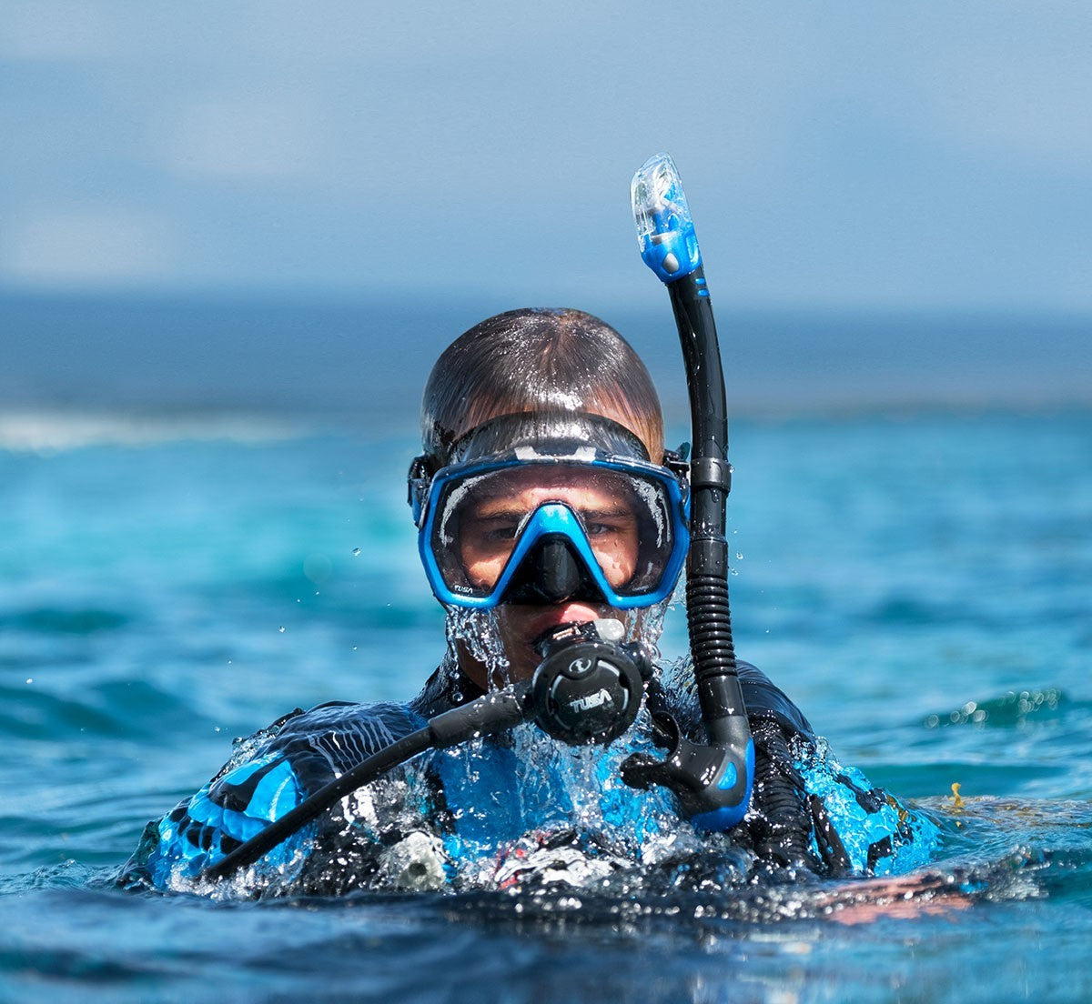 Tusa RS790 DIN Regulator Package Scuba Dive R700 1st Stage, S90 2nd, SS0001 Octo8