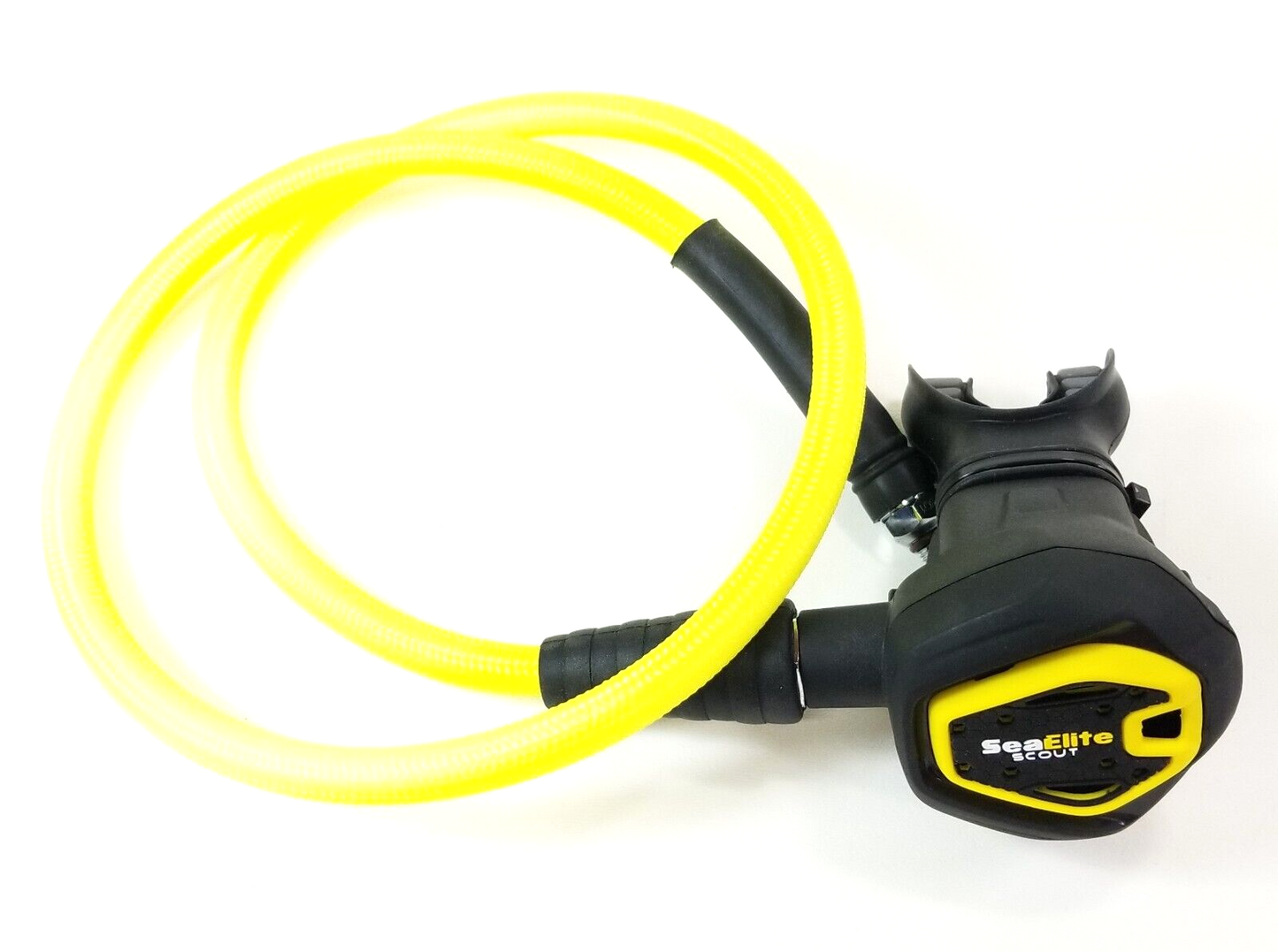 NEW Sea Elite Scout Compact Octo / Octopus 2nd Stage Regulator 40" Braided Hose5