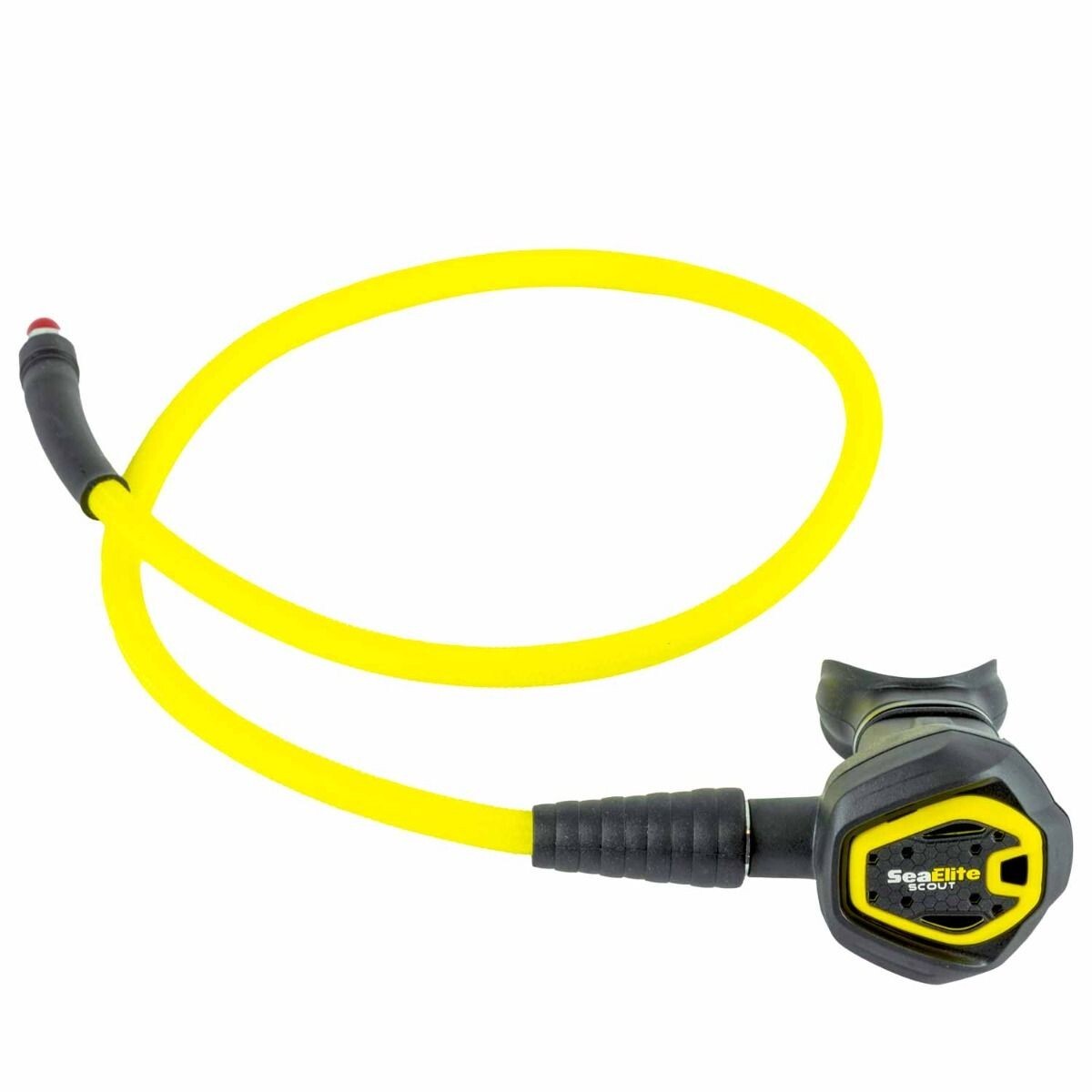 NEW Sea Elite Scout Compact Octo / Octopus 2nd Stage Regulator 40" Braided Hose1