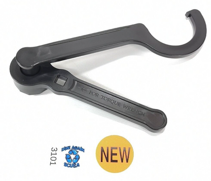 BCD BC Scuba Bladder OPV Flange Multi Spanner Wrench Tool Dive Rite Hollis OMS4