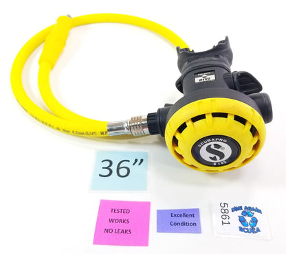 Scubapro R195 Octo Second 2nd Stage Regulator Octopus Scuba Dive + NEW 36" Hose2