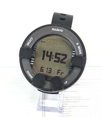 Suunto Vyper Novo Wrist Scuba Dive Computer Air & Nitrox Wireless Hoseless #55261