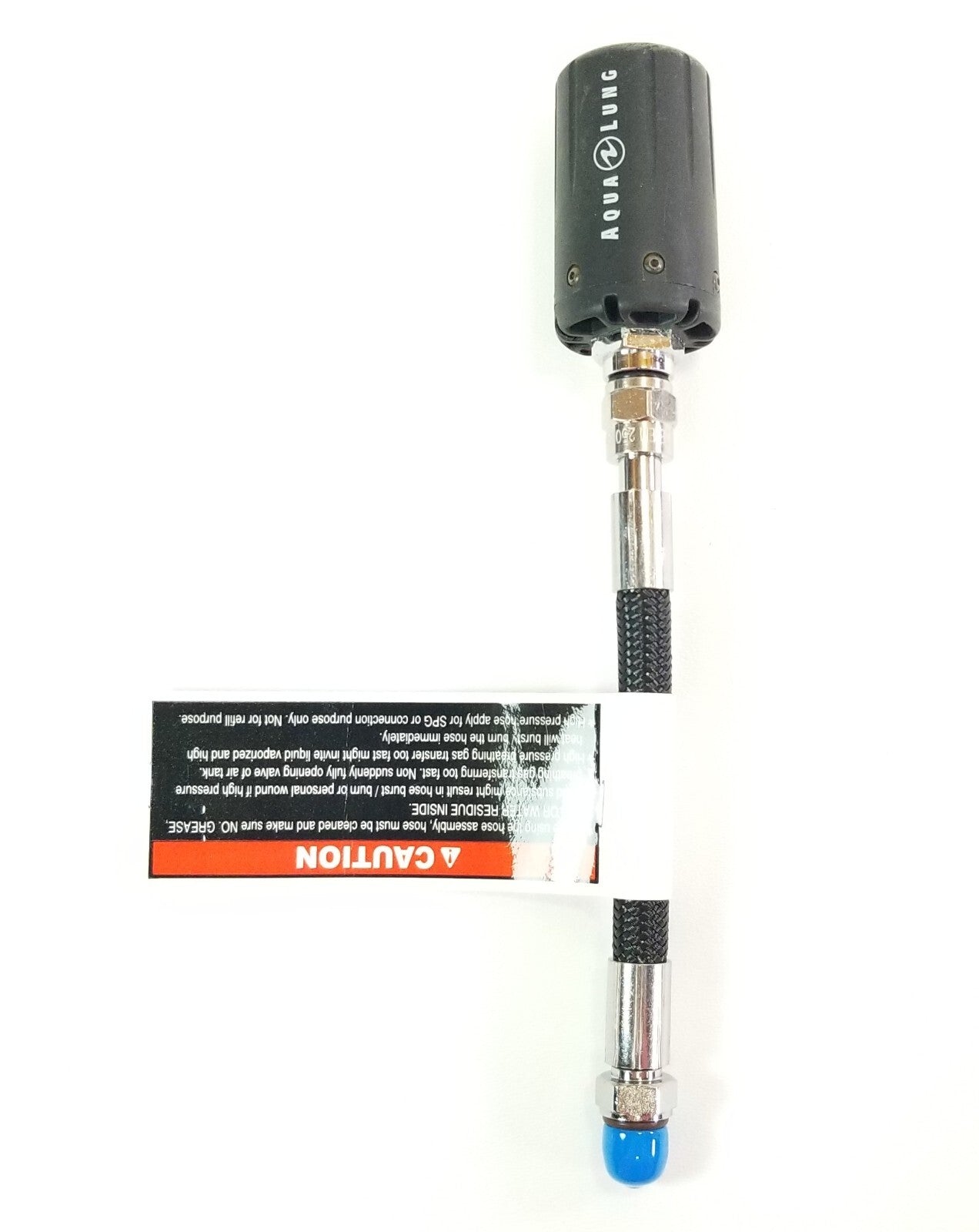 Braided Scuba Dive 6" 15cm High Pressure HP Hose SPG Gauge Aqua Lung Transmitter2