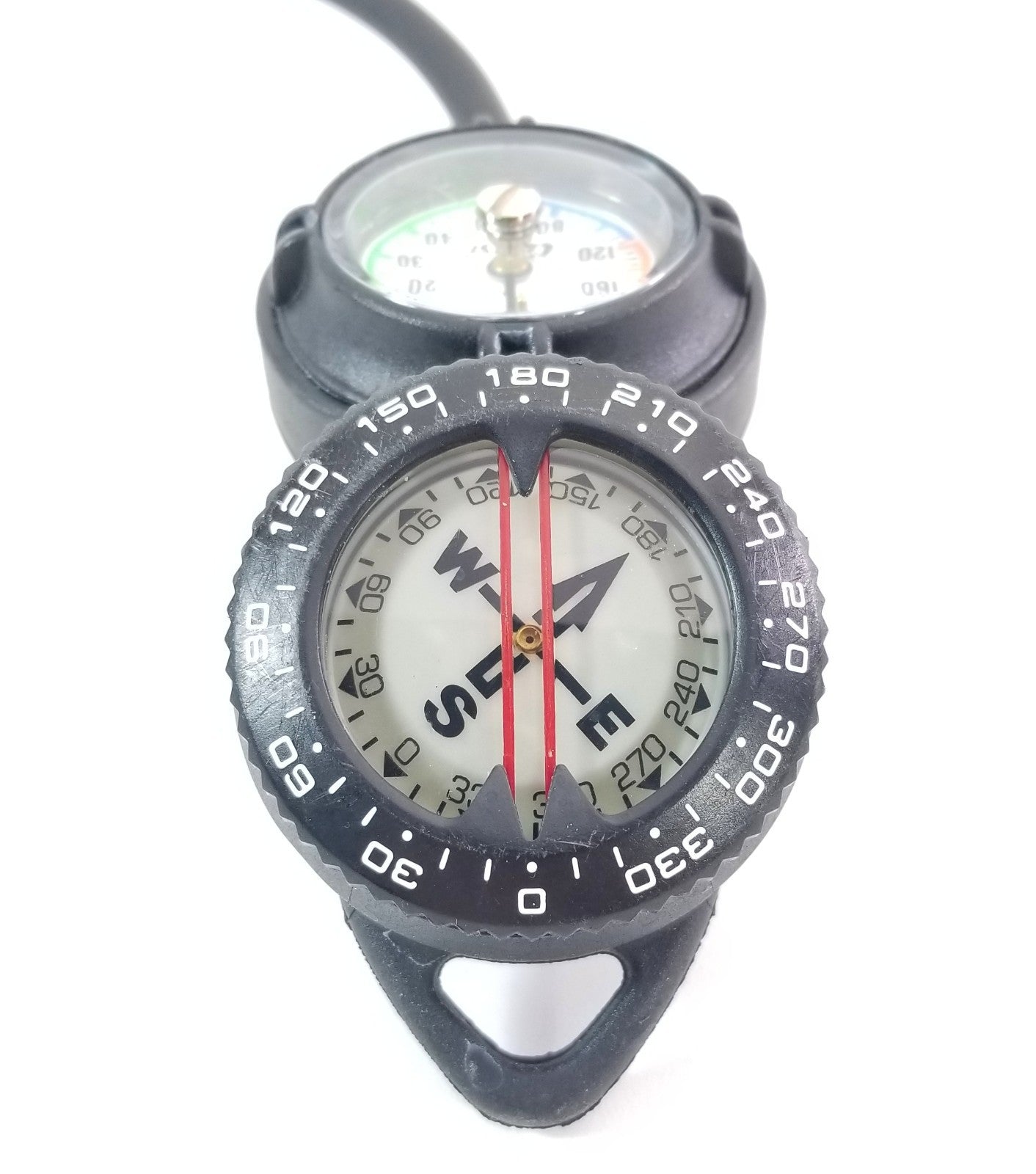 Cressi Compact 3 Gauge Console 5000 PSI, SPG, 250 Depth Gauge Compass Scuba Dive8