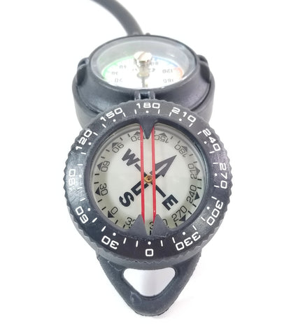 Cressi Compact 3 Gauge Console 5000 PSI, SPG, 250 Depth Gauge Compass Scuba Dive8