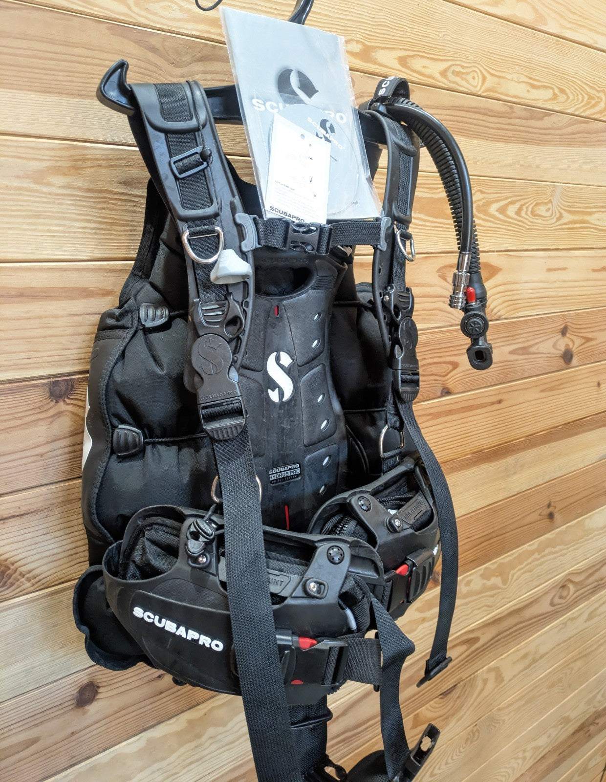 Scubapro Hydros Pro Scuba Dive BC BCD Size XL XXL Weight Integrated NEW Inflator7